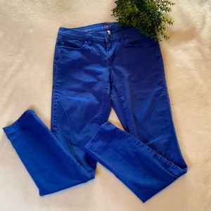 Royal Blue Colored Jeans